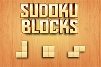Ein Holzblock-Puzzlespiel trifft auf Sudoku