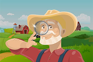 Onkel Hank ist wirklich beschäftigt auf dem Bauernhof und braucht deine Hilfe!