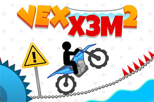 Mach dich bereit für noch mehr Motorrad-Chaos in Vex X3M 2!