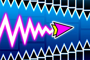 Tippe dich durch enge Rhythmus Korridore!
