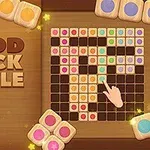 Finde für jedes Teil ein Plätzchen in Wood Block Puzzle 2